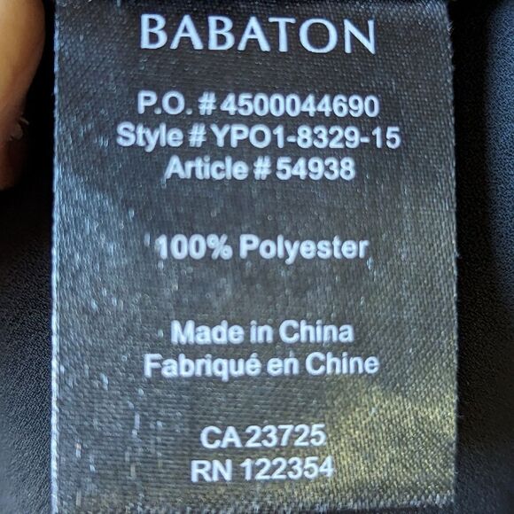 Aritzia Babaton Black Mini Dress - 90s Sweetheart Neck Racerback Women's Sz S - Picture 7 of 9